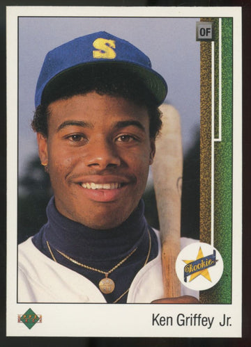 1989 Upper Deck Ken Griffey Jr. RC #1 EX/MT-NM