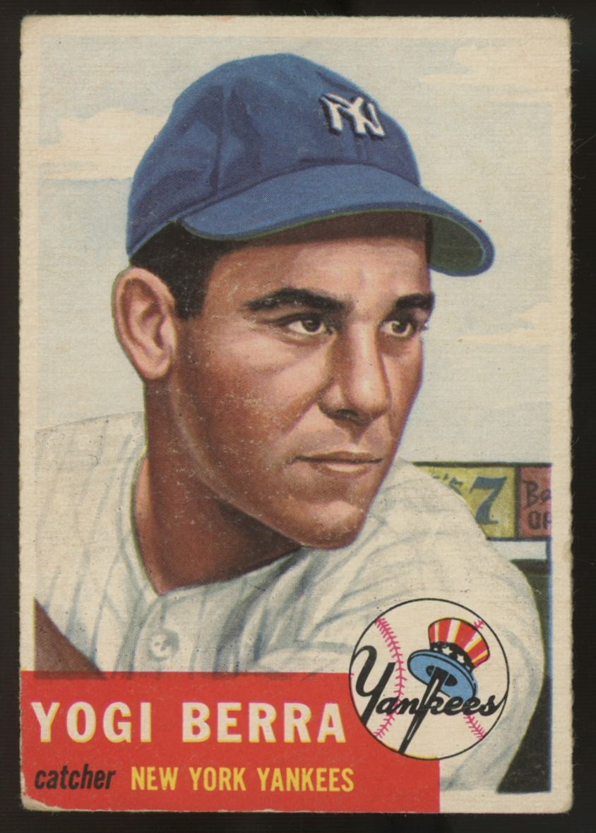 1953 Topps Yogi Berra #104 VG