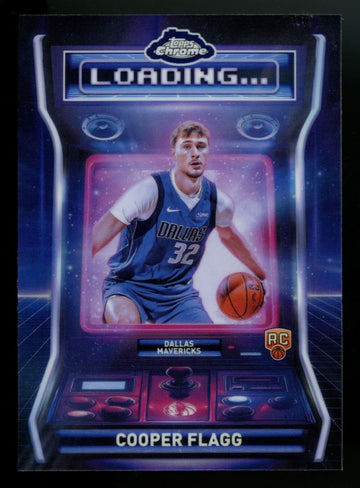 2025-26 Topps Chrome Cooper Flagg RC Loading... Refractor #LD-11