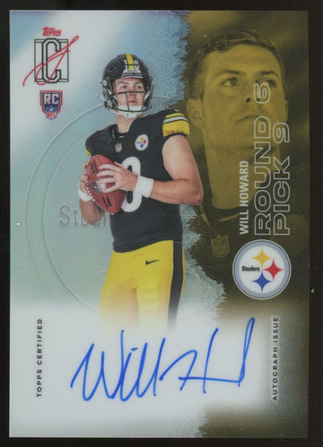 2025 Topps Signature Class Will Howard RC Auto #107