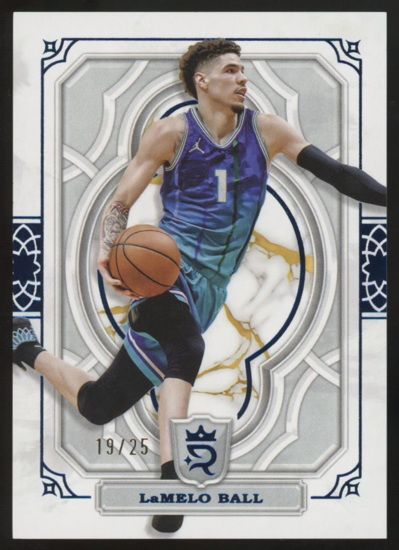 2023-24 Topps Royalty LaMelo Ball Blue /25 #27
