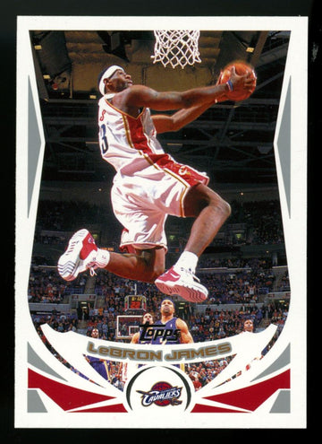 2004-05 Topps Flagship LeBron James #23 "A"