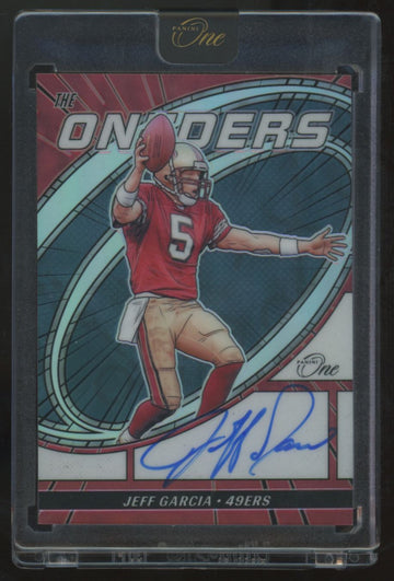 2023 Panini One Jeff Garcia The Oneders Auto /99 #374