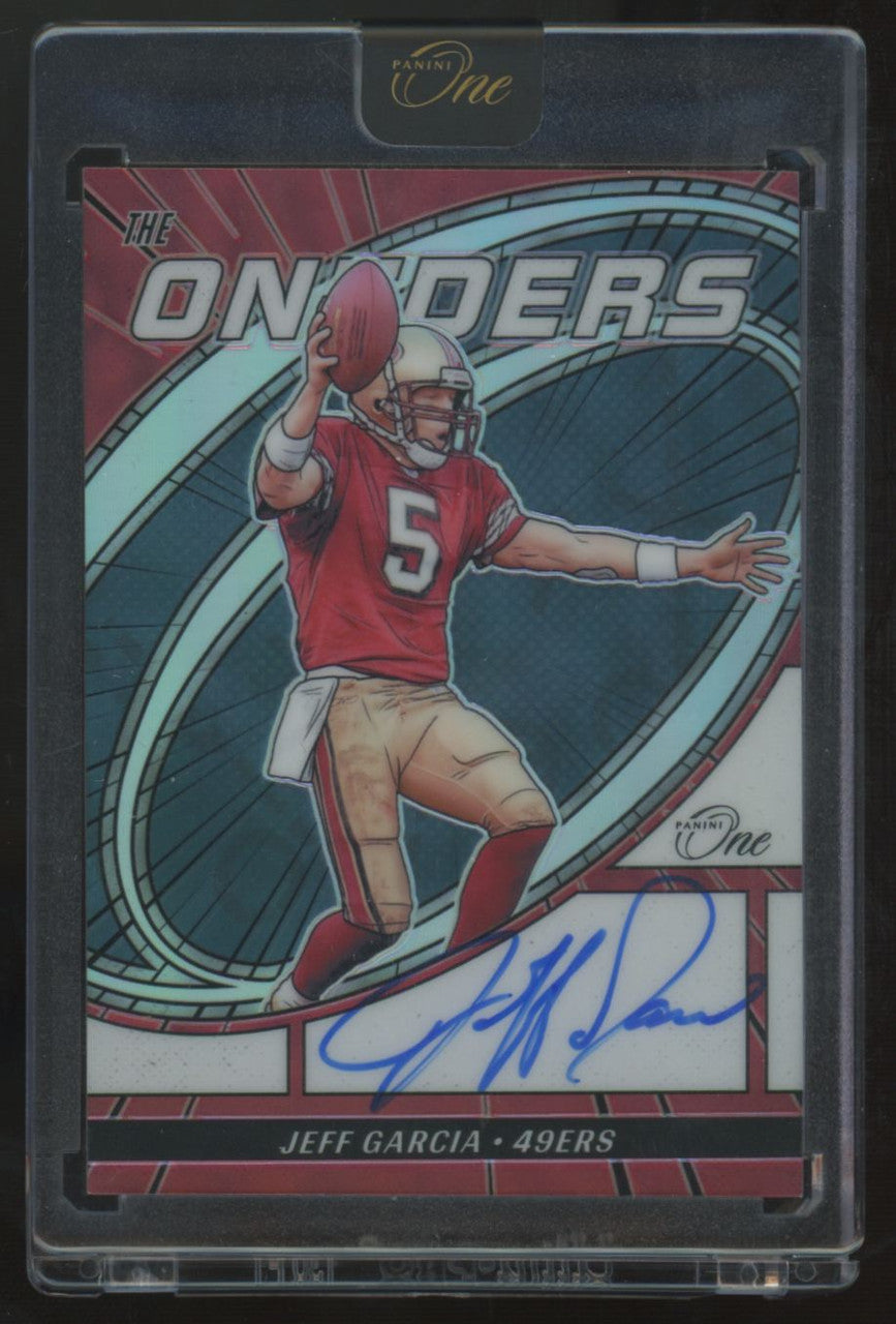 2023 Panini One Jeff Garcia The Oneders Auto /99 #374