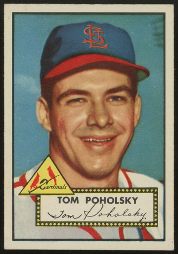 1952 Topps Tom Poholsky #242 VG-EX/EX