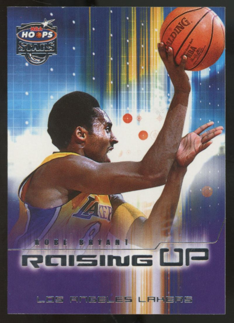 2002-03 Fleer NBA Hoops Kobe Bryant Raising Up #14