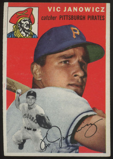 1954 Topps Vic Janowicz #16 EX/MT