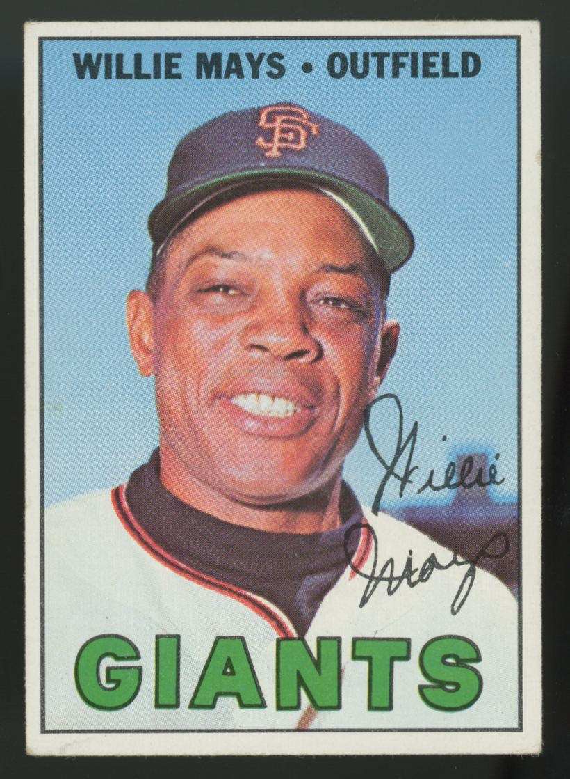 1967 Topps Willie Mays #200 VG (Wrinkle)