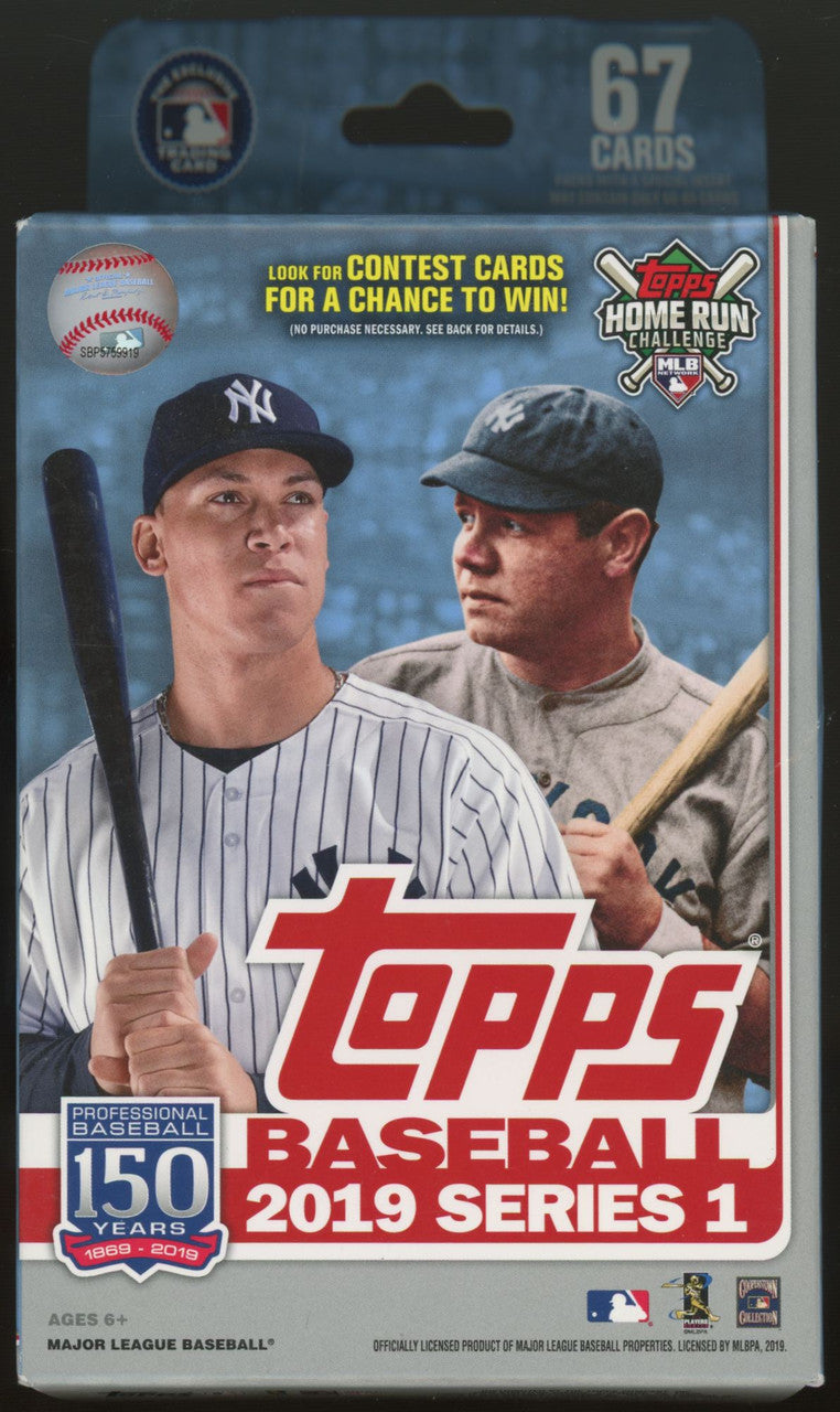 2019 Topps Baseball Series 1 Hanger Box Factory Sealed