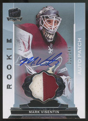 2014-15 Upper Deck The Cup Mark Visentin RC Patch Auto RPA /249 #117