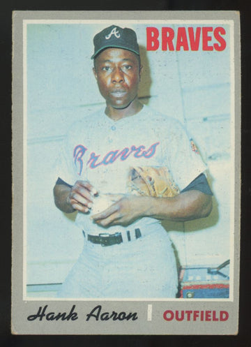 1970 Topps Hank Aaron #500 VG "C"