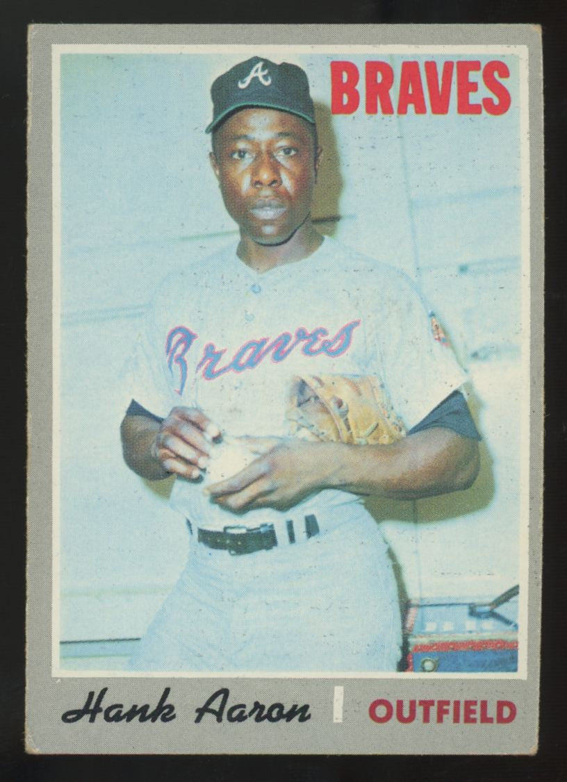 1970 Topps Hank Aaron #500 VG "C"