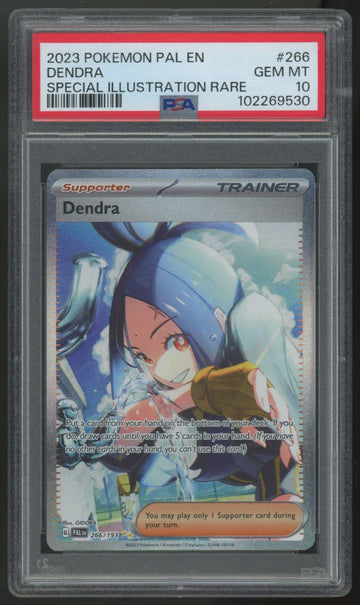 2023 Pokemon Dendra Paldea Evolved Special Illustration Rare #266 PSA 10