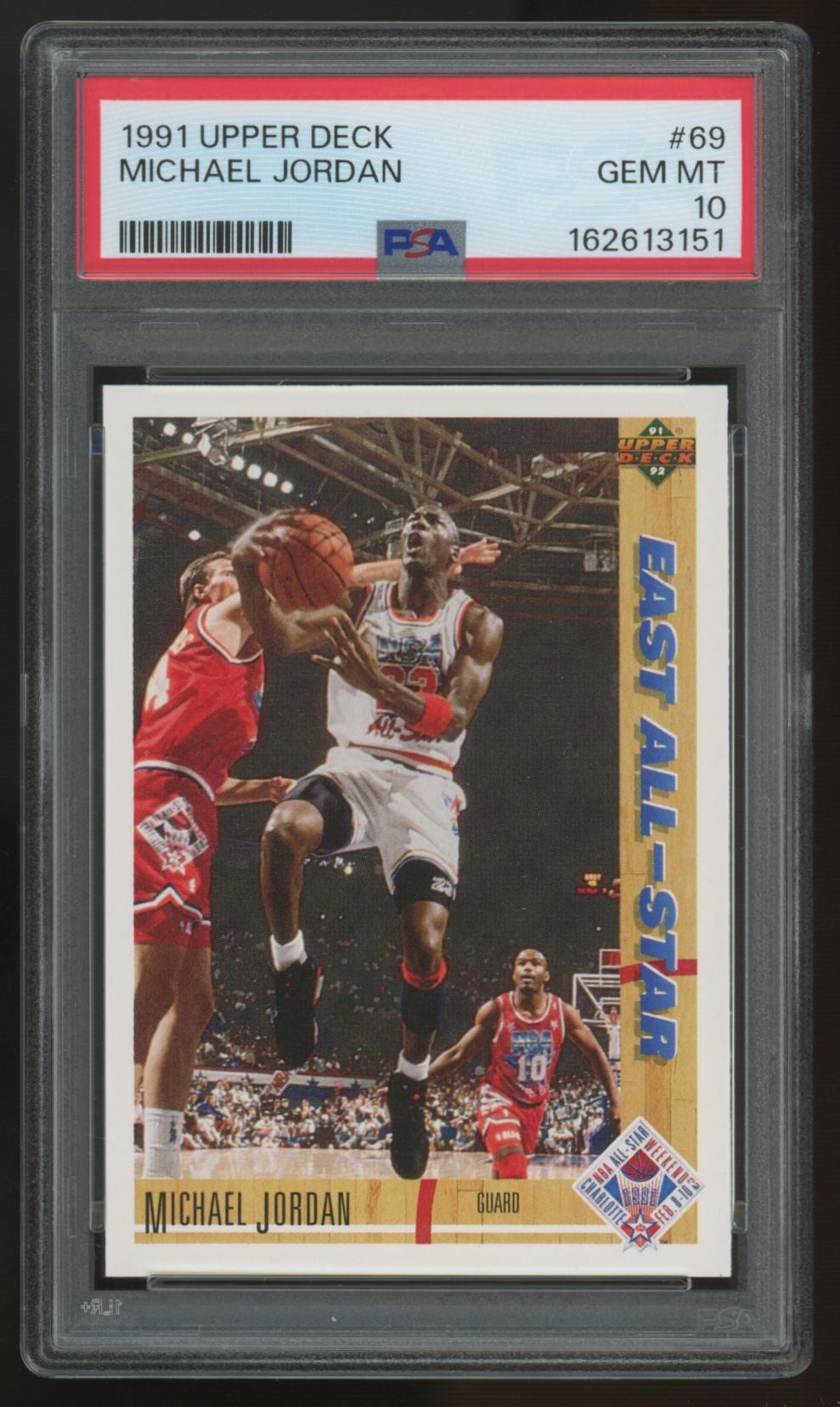 1991-92 Upper Deck Michael Jordan #69 PSA 10