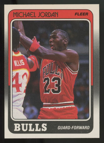 1988-89 Fleer Michael Jordan #17 EX-MT