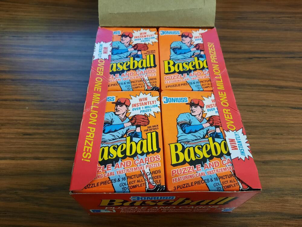 1990 Donruss Baseball Wax Box (36 Packs)