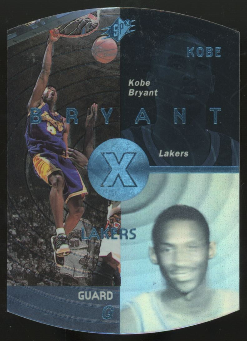1997-98 Upper Deck SPx Kobe Bryant Sky Blue Die-Cut #21