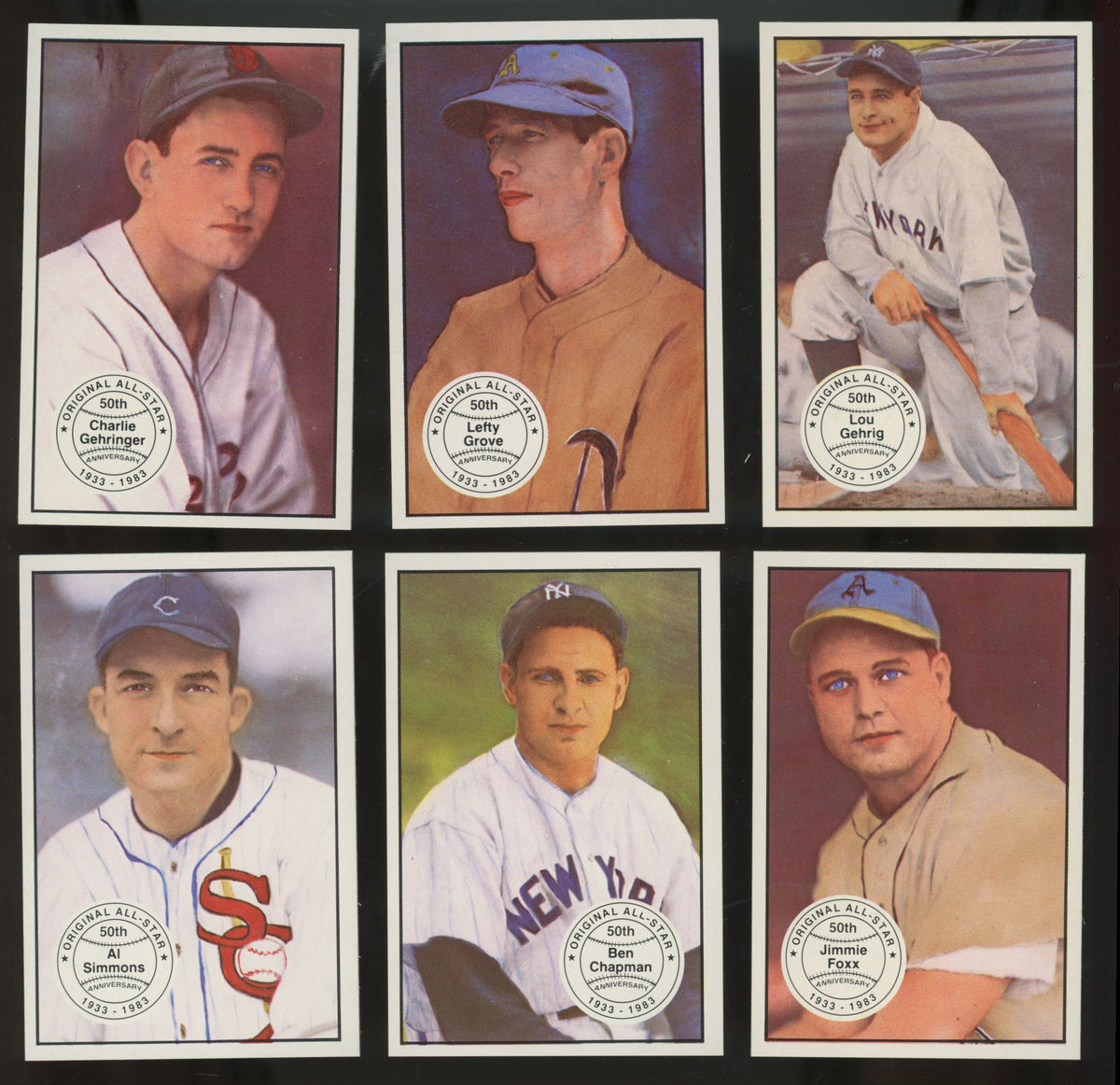 1983 Big League Collectibles Original All Stars Baseball Complete Set (40/40)