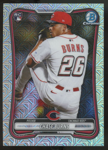 2026 Bowman Chrome Mega Chase Burns RC Image Variation SSP #3