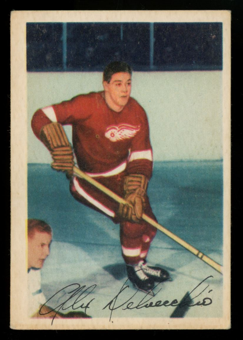 1953-54 Parkhurst Alex Delvecchio #47 VG