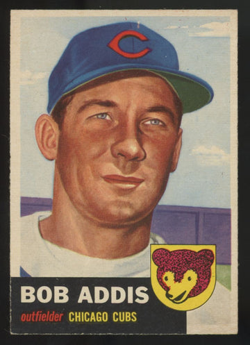 1953 Topps Bob Addis #157 NM