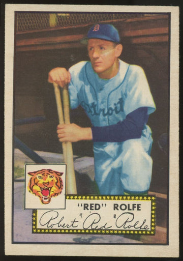 1952 Topps Red Rolfe #296 EX/MT