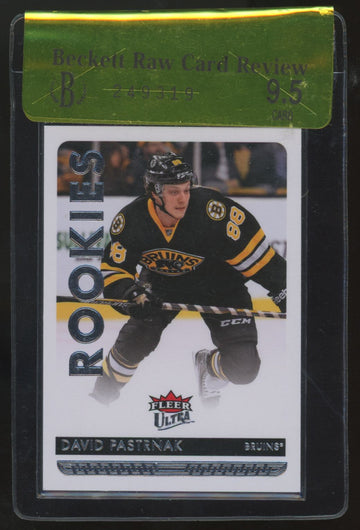 2014-15 Fleer Ultra David Pastrnak RC #222 Beckett RCR 9.5