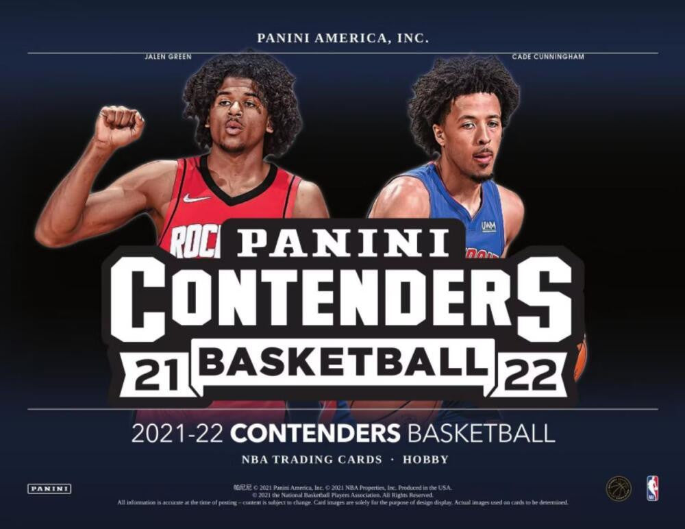 2021/22 Panini Contenders Basketball Hobby Box