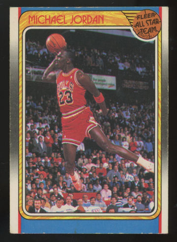 1988-89 Fleer Michael Jordan #120 Good (Crease)