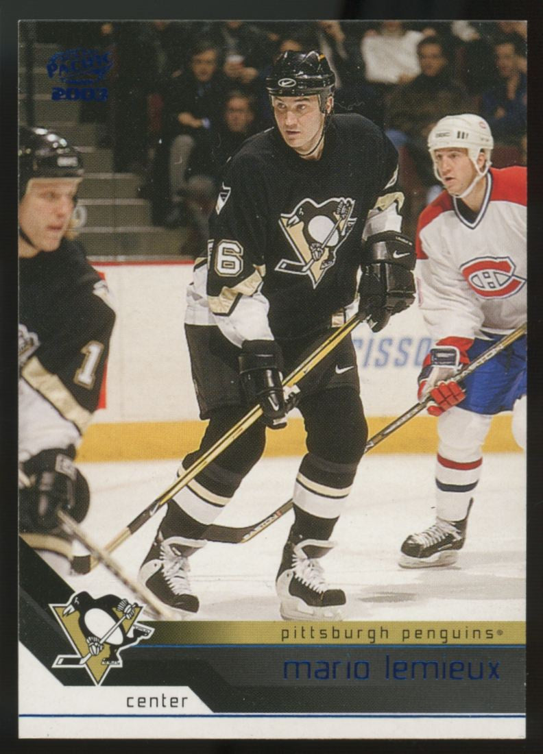 2002/03 Pacific Hockey Mario Lemieux Blue Series /45 #312