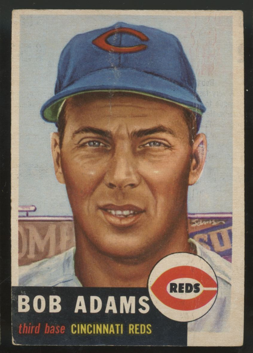 1953 Topps Bob Adams #152 Fair