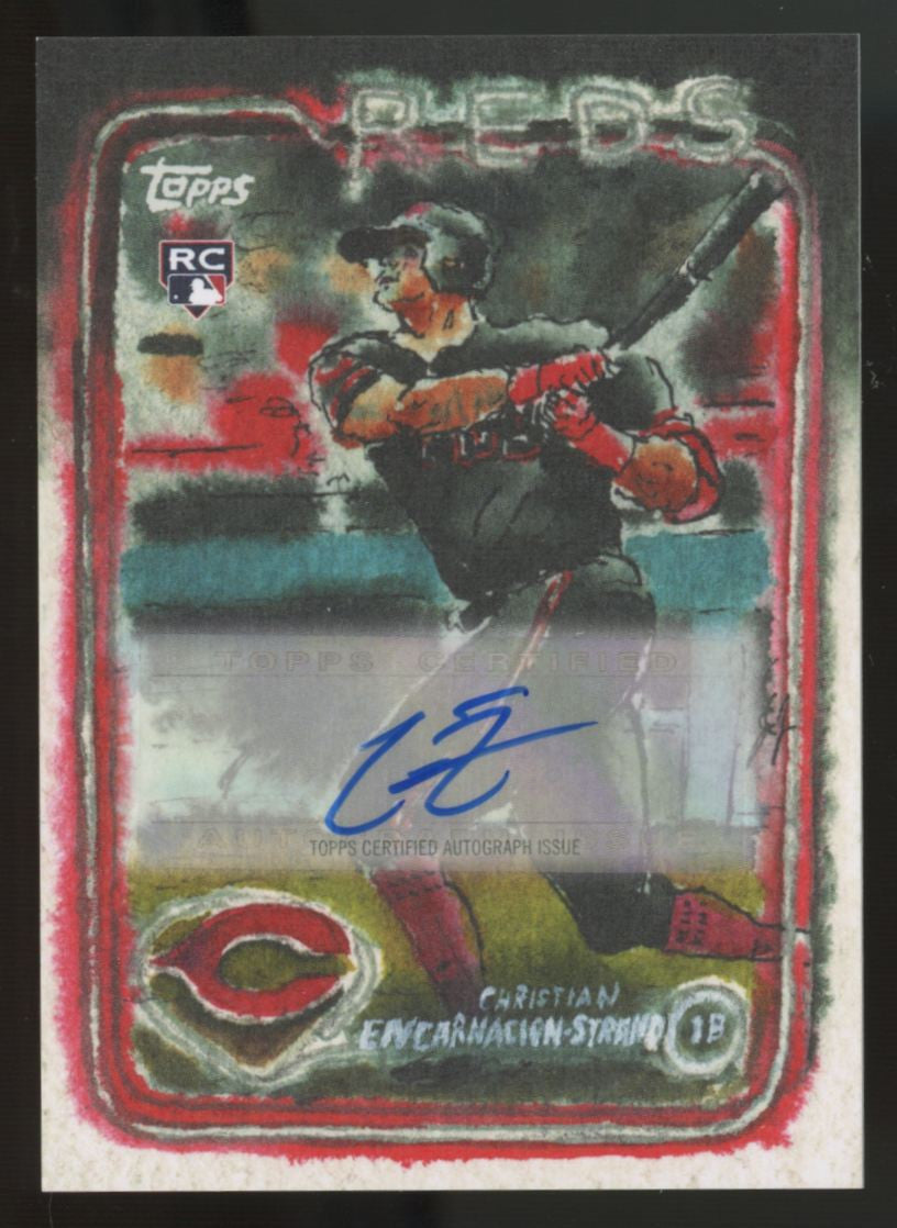 2024 Topps Spotlight Christian Encarnacion-Strand RC Auto /10 #102D