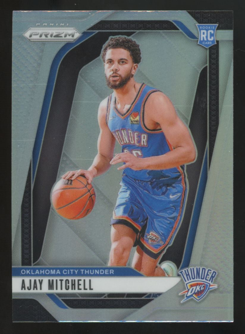 2024-25 Panini Prizm Ajay Mitchell RC Silver #226