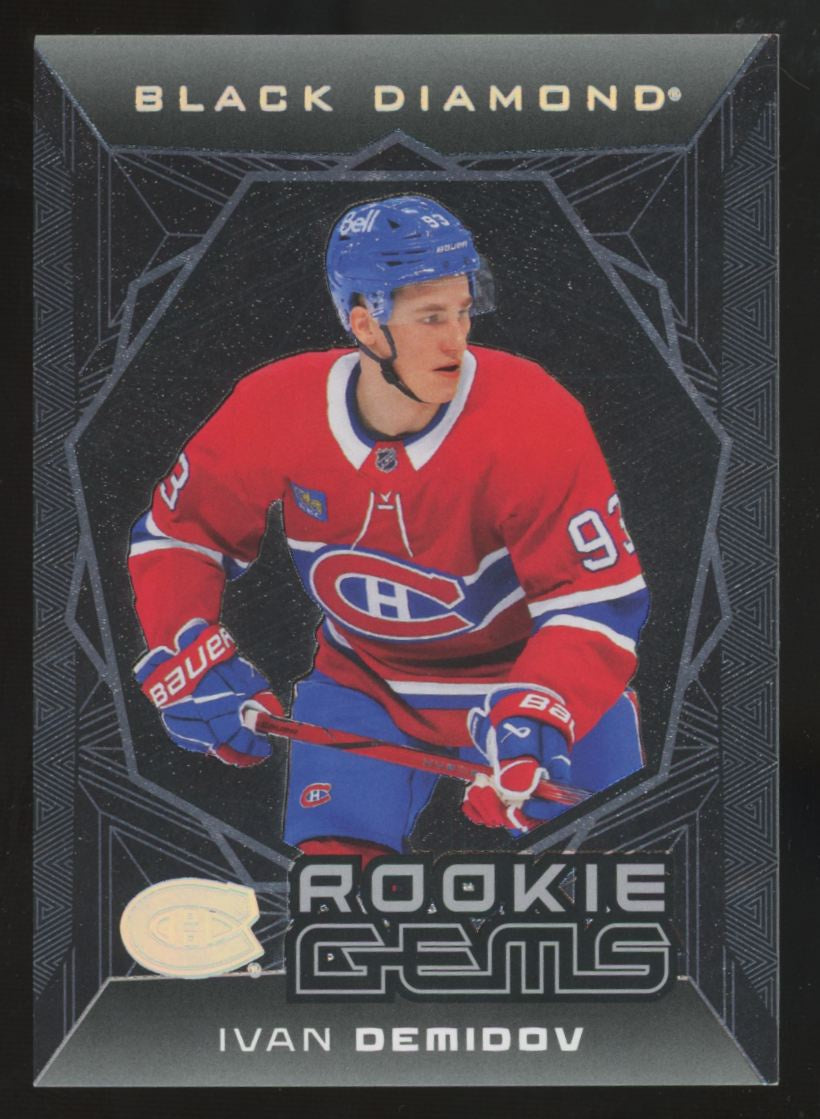 2025-26 Upper Deck Black Diamond Ivan Demidov RC Gems /399 #RG-ID