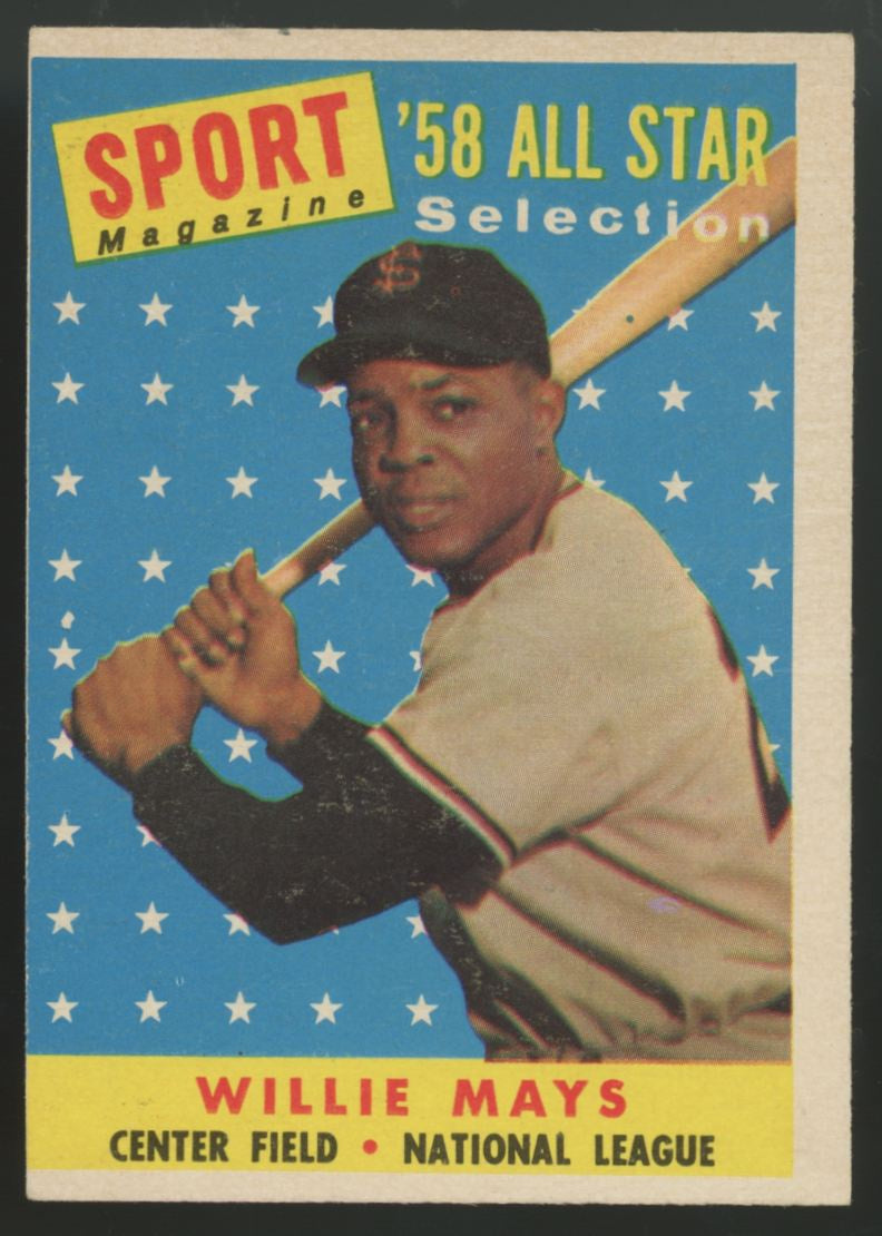 1958 Topps Willie Mays All Star #486 VG