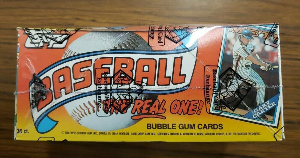 1988 Topps Baseball BBCE Sealed Wrapped Box From A Sealed Case (February 2021)