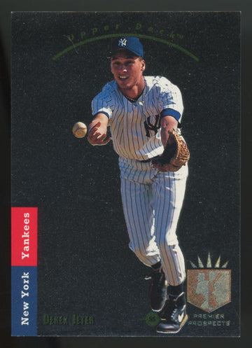 1993 Upper Deck SP Derek Jeter Premier Prospects #279 EX+