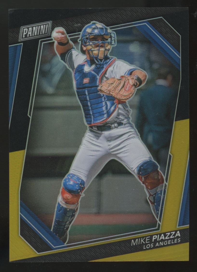 2023 Panini The National VIP Mike Piazza Black & Gold /5 #54