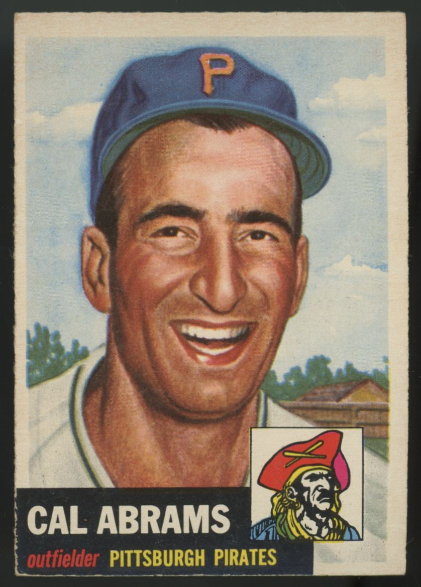 1953 Topps Cal Abrams #98 EX/MT "A"