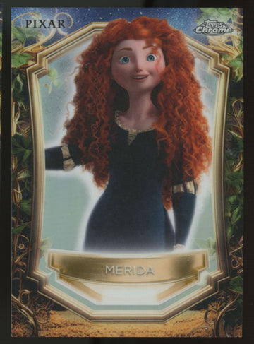 2025 Topps Disney Wonder Merida Enchantments Chrome Refractor #E-9