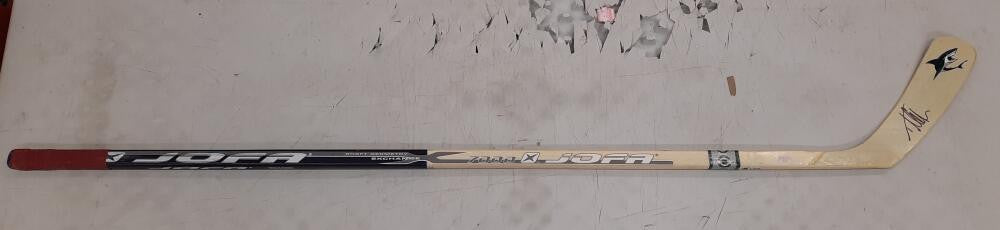 Timo Meier Signed Autographed Jofa Titan Hockey Stick JSA