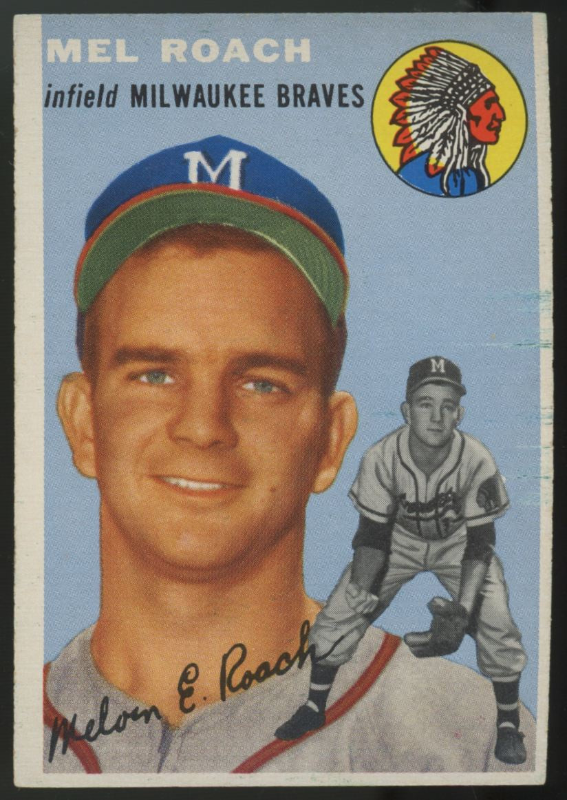 1954 Topps Mel Roach #181 EX+