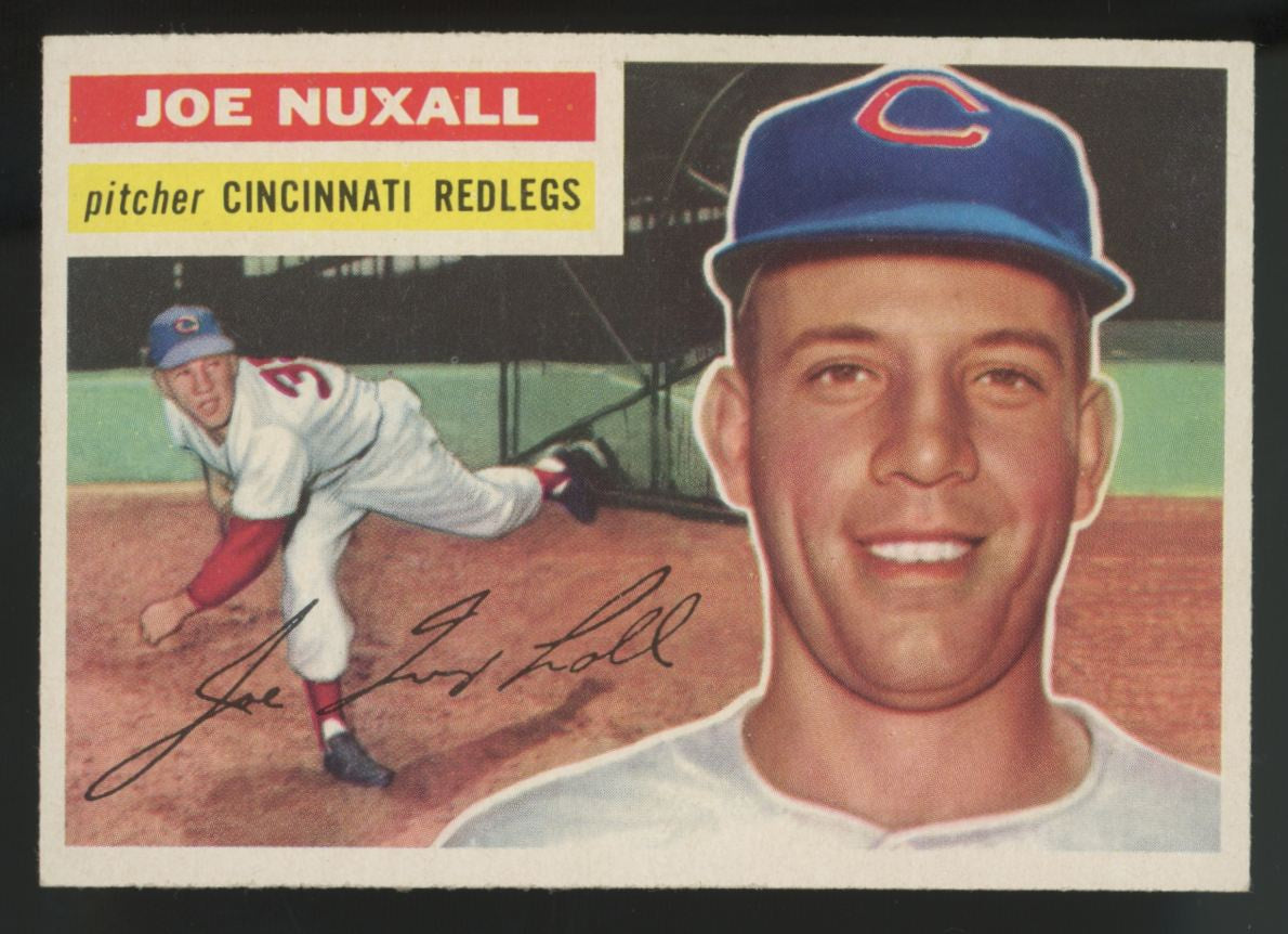 1956 Topps Joe Nuxall/Nuxhall #218 NM-MT