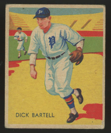 1934 National Chicle Dick Bartell Diamond Stars #15 VG-EX