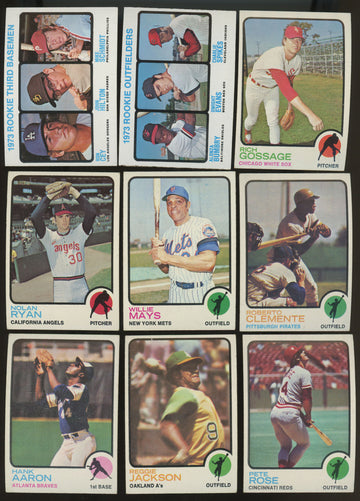 1973 Topps Baseball Complete Set (660) Overall EX-MT