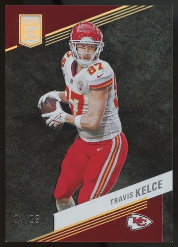 2023 Donruss Elite Travis Kelce Black /25 #96