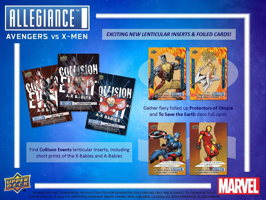 2023 Upper Deck Marvel Allegiance: Avengers vs X-Men Case (12)