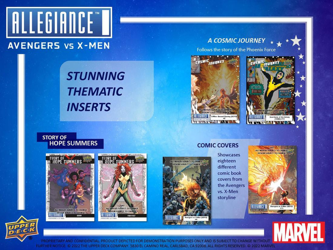 2023 Upper Deck Marvel Allegiance: Avengers vs X-Men Case (12)