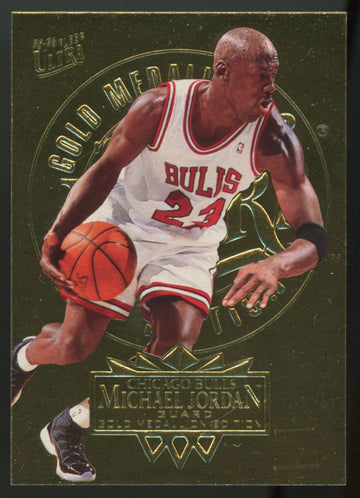 1995-96 Fleer Ultra Michael Jordan Gold Medallion Edition #25