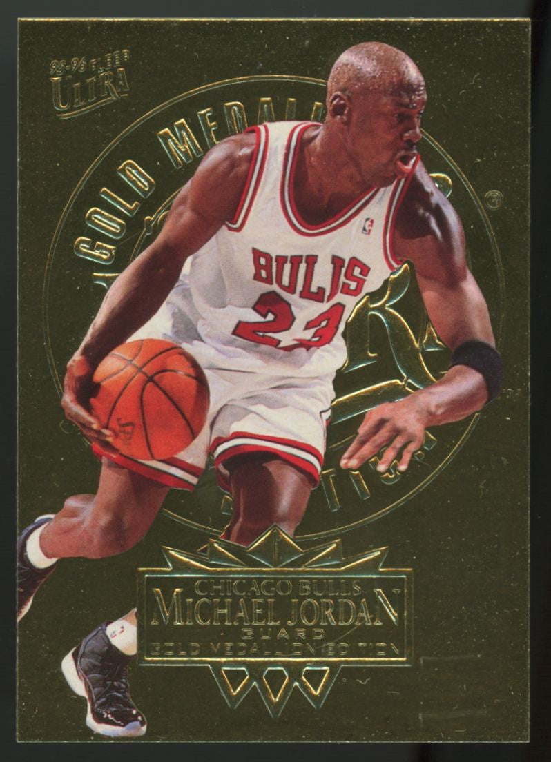 1995-96 Fleer Ultra Michael Jordan Gold Medallion Edition #25